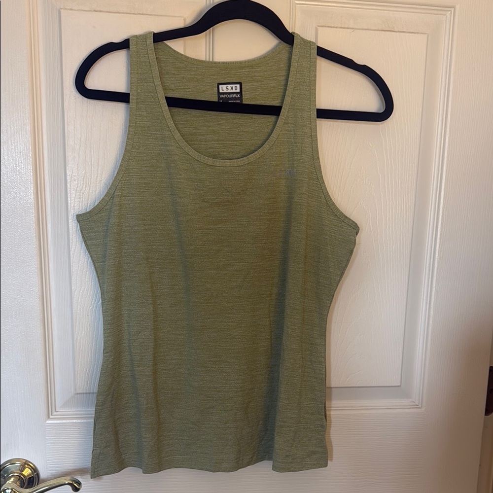LSKD VapourFLX Green Tank Top